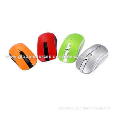 New Product 2.4GHz USB Optical 4D Wireless Computer Mouse with Mini Nano Receiver